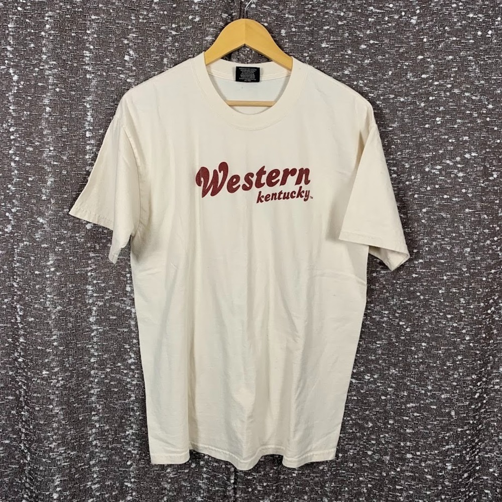 Vintage Western Kentucky University‎ WKU Hilltoppers MV Sport T-Shirt Size Large